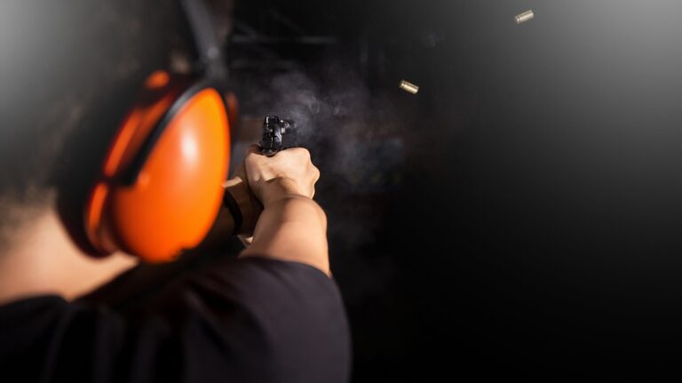 strzelnica kontenerowa w ogrodzie Shooting Box