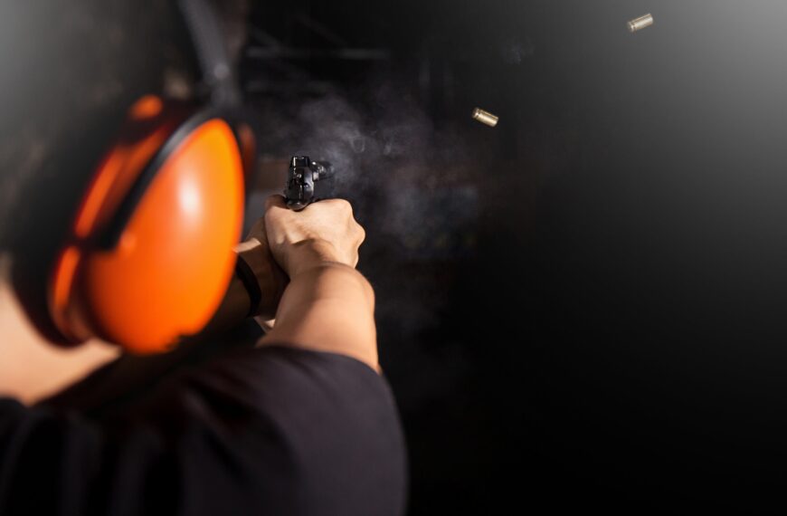 strzelnica kontenerowa w ogrodzie Shooting Box